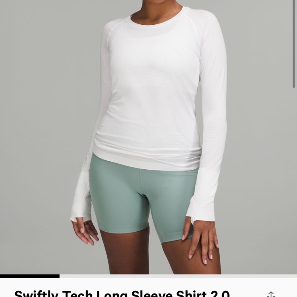 Lululemon white swiftly tech